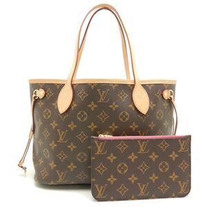 Louis Vuitton Monogram Neverfull PM Brown Tote Bag